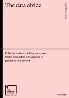 Front cover of The Data Divide report