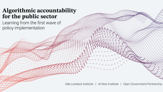 Algorithmic accountability for the public sector cover